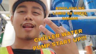 CHILLER WATER PUMP START UP! | Mechanical Engineer Philippines