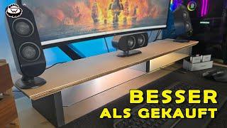  Schreibtisch UPGRADE | Wir bauen eine MONITORABLAGE