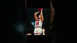 Ang pagbabalik laro ng MVP na si Hisashi Mitsui + galing ni Miyagi sa steal (Slamdunk)