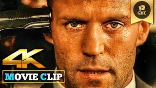 The Transporter 1 - Car Chase 4K | Jason Statham | Movie Clip #1