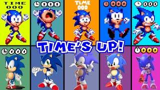 Evolution of Super Sonic Dying time's up, losing in Super Mario Games (1985-2024)