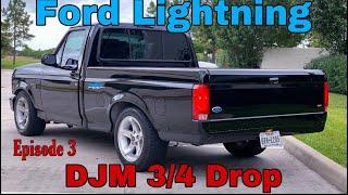 Ford Lightning 3/4 Drop. How to Lower 1987-96 Ford F-150. How to install DJM 3/4 drop on Ford F-150