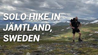 160 km solo hike in Jämtland, Sweden | 10 days hiking trip in Swedish mountains