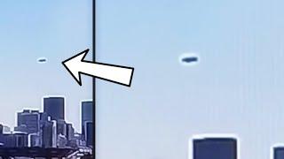 WOW! UFO caught on LIVE news