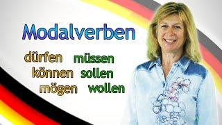 MODALVERBEN (dürfen, können, mögen, müssen, sollen, wollen) Deutsch lernen #7