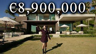 Touring €8,900,000 Brand New Designer Villa in the HILLS, MARBELLA !