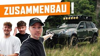 Holyhall | So lief der ZUSAMMENBAU! | PORSCHE CAYENNE Offroad Projekt 