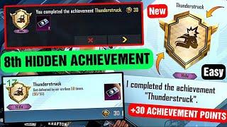 New Hidden Achievement (Thunder Struck) Easy Way To Complete | 30 Achievement Points |PUBGM/BGMI