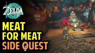 Meat for Meat Walkthrough - Find Marbled Rock Roast | The Legend of Zelda: Tears of the Kingdom