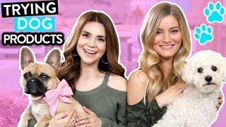 TRYING FUN DOG PRODUCTS w/ iJustine!