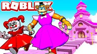 Glamrock Freddy Becomes a PRINCESS in Roblox Princess Dress Up Obby