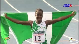 NIGERIA BEATS GHANA IN WOMEN’S 100M FINAL IN CAA REGION II CHAMPIONSHIP FOR OLYMPICS 2024