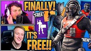 Streamers React to *FREE* Boobytrapped Emote and *NEW* Stealth Reflex Skin & Lynx Variant!