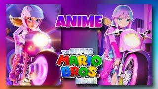 Super Mario Bros. Movie | Princess Peach Transformation | Anime Picchi TakiraLoL