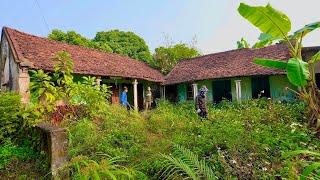 Clean up 100 year old abandoned house and turn it into overgrown grass