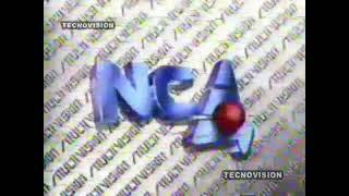 Intro NC4 Noticias Canal 4 Multivisión 1991 - Terremoto de Limón