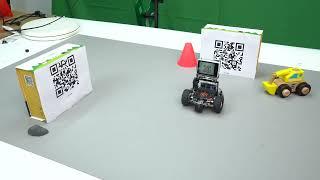 QR code recognition for Microbit robot car