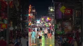 Patong. Bangla Road. One minute life street. Vibrant nightlife street in Phuket. 