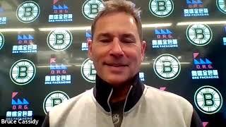 Bruce Cassidy on Zdeno Chara's Departure, David Pastrnak & Jack Studnicka