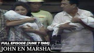 John en Marsha - Ang bagong miyembro ng Purutong (June 7 1986) with Jimmy Santos and Marissa Del Mar