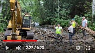 Improving Fish Habitat in Trestle Creek