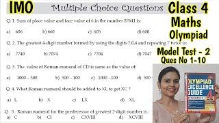 Olympiad Exam for Class 4 Maths 2023 | Maths Olympiad Mock Test for Class 4 | IMO Class 4 |