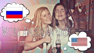 Tasting weird American food. Olga Rojas| New York
