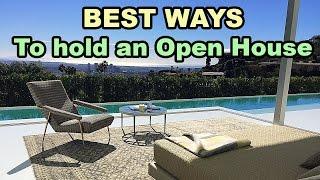 My BEST techniques for a successful Open House