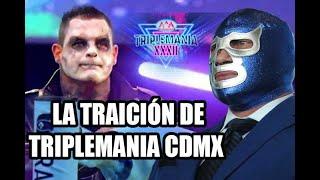 EL GRAN TRAIDOR DE TRIPLEMANIA 32 CDMX | EL ULTIMO RIVAL DE VAMPIRO CANADIENSE!!