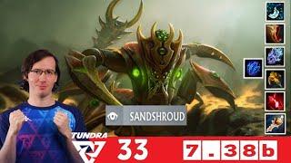 [DOTA 2] TUNDRA.33  SANDKING [OFFLANE] [7.38b]
