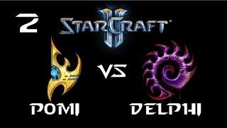 StarCraft 2 - Pomi [P] vs Delphi [Z] G2 (Commentary)