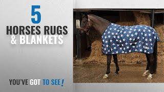 Top 10 Horses Rugs & Blankets [2018]: NEW Star Design Lightweight Waterproof Turnout Rug for Horse,