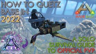  How to Quetzal Base in 2022 | Official PVP | ARK: Made Easy