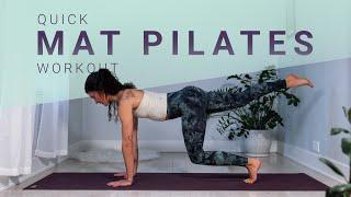 25 Minute Mat Pilates Workout