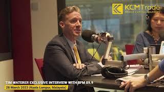 BFM 89.9fm had a captivating interview with KCM Trade Chief Market Analyst, Tim Waterer