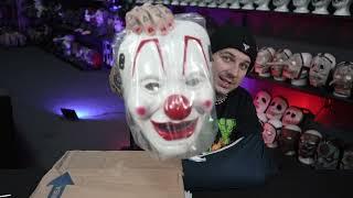 SLIPKNOT 25TH ANNIVERSARY CLOWN MASK UNBOXING