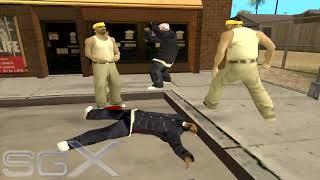 GTA San Andreas : Ballas Vs Vagos | Gang Wars (#shorts)