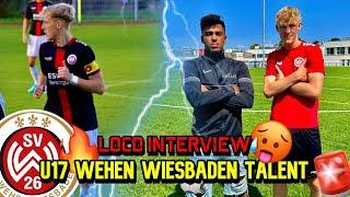 DIE GESCHICHTE von U17 SV Wehen Wiesbaden TALENT Tim Neubert im LOCO INTERVIEW 