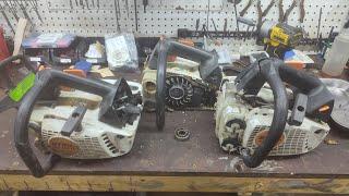 TOP HANDLE TEARDOWN TRIO MANIA STIHL MS192T 193T 194T Don Lot $1k chainsawredeemer85 is live!