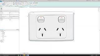 Revit Family Creation - Simple Electrical Fixture