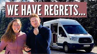 Our vanbuild failure - our 11 regrets after living vanlife