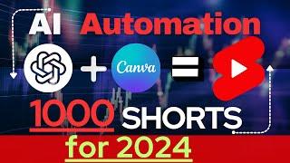 How I made 1000 youtube Shorts for 2024| Remove duplication of content chatgpt provided