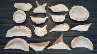 16 Super Practical Dumpling Wrapping Methods. Easy to Learn at a Glance ! Quick Guide  Easy Methods