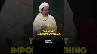 The most important things  #shaykhhamzayusuf #islam #motivation #shortsfeed