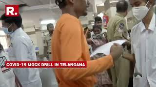 Covid-19: Gandhi Hospital In Hyderabad Conducts Mock Drill