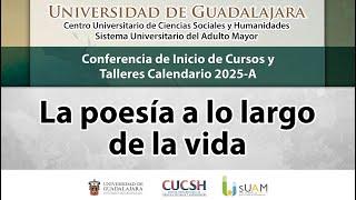 SUAM. Conferencia de inicios de cursos y talleres Calendario 2025-A