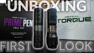 5.0mm Critical Torque and Prime Pen Tattoo Machine Unboxing!