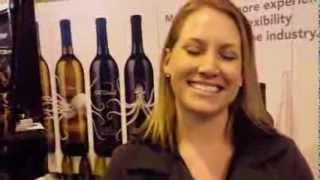 Amanda from Tricorbraun Winepak at Napa Expo 2013