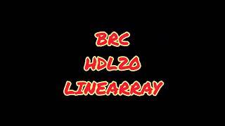 hdl 20 linearray | brc cabinet king | Dual speaker linearray | Delivery all over India