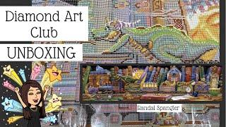 Unboxing Diamond Art Club “Train of Dreams” by Randal Spangler.  A dream come true!!!! 